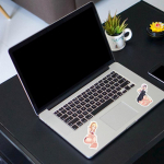 50 tk Anime Seksikas Jalg T&uuml;druk Kleepsud S&uuml;learvuti Telefoni&uuml;mbris Kitarr Auto Rula Deko