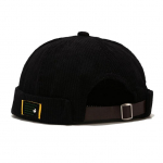 Unisex isikup&auml;ra m&auml;rgistus Velvetist m&uuml;ts Retro m&uuml;ts must