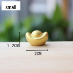 Vaigu kullaploki miniatuur &ndash; uusaasta s&uuml;nnip&auml;evakoogi kaunistused