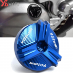 Oil Filler Cover Engine plug cap For Suzuki V-Strom 250 DL250 2017- DL650 DL1000 VStrom 650 1000 1050 XT all Vstrom-Black