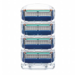 4 tk Raseerimisterad Raseerimiskassetid N&auml;ohooldus Meeste Raseerimisterad