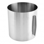 Reguleeritav koogir&otilde;ngas k&uuml;psetamiseks ja kaunistamiseks roostevabast terasest k&uuml;psetust&ouml;&ouml;riist magustoitude jaoks Mitmek&uuml;lgne &uuml;mmargune koogivorm kodupagaritele 20 cm