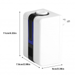 &Otilde;hupuhasti &otilde;hupuhasti puhasti generaator ruumi anioonipuhastusmasin -240 V anioonipuhasti generaator EU sinine