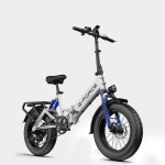 G-FORCE RE/RE ST Electric Bicycle Adult 750W Men's Electric Bicycle 48V15/2AH Battery, 20 inch Women's Electric Bicycle valge