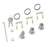 Door Lock Cylinder Set Replacement 654394765282 Professional Easy to Install High Performance with 2