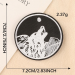 Tikandiga tikitud kleebis &Uuml;mmargune m&auml;rk R&otilde;ivaste aksessuaarid Kleepuv plaaster Riidest kleebis Tarvikud Riidest kleebis 1