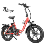Vitilan U7 2.0 Kokkupandav Elektrijalgratas, 750W Mootor 48V 20Ah Eemaldatav Aku 45km/h Maksimaalne Kiirus 20*4.0-tollised Paksud Rehvid Linnas&otilde;iduks E-jalgratas U7-2 punane