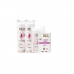 Dounce nature Prantsuse orgaanilise puuvilla pulk segaplaan (80 &uuml;marat lehte *2+ 50 ovaalset lehte + 200 vatitikku) Dusnatur cosmetic cotton special set