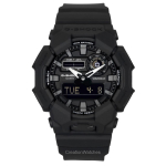 Casio G-Shock Analoog-Digitaalne Biop&otilde;hisest Vaikrihm Must Tihvarts Quartz GA-010-1A1 200M Meeste Kell must