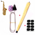 Kolmeosaline saksofoni puhastust&ouml;&ouml;riist Pehme, vastupidav vedruhari Saksofoni j&auml;meharja huulik 3-piece set