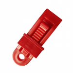 Plastikust telgiklambrid, varikatuse tuulekindlad k&ouml;ied, kinnitusklambrid, varikatuse klambrid, presendid, vihmakindlast riidest kinnitusklambrid punane