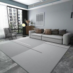Moodne minimalistlik elutoavaip Lihtne hooldada Diivani ja kohvilaua vaip Majapidamises kulumiskindel ja libisemiskindel vaip 100 * 200cm