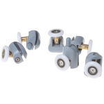 8 tk. Du&scaron;iukse rullid 25 mm rulljuhik du&scaron;ikapi klaasile