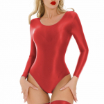 Naiste pikkade varrukatega leotard l&auml;ikiv bodysuit veniv treeningriietus &ouml;&ouml;klubi riietus &otilde;mblusteta esinemisriietus L