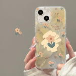 Sobib Apple 15 Sulgl&otilde;ngast Mobiiltelefonikott Iphone14pro &Otilde;limaal Kollane Lilleseisak 13 Suure Auguga Kukkumiskindel 12/11/7 Honor 9X/Honor 9XPRO