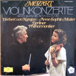 LP plaat MOZART ANNESOPHIE MUTTER BERLINE Violinkontserdid Violin Concertos N 348359 DEUTSCHE GRAMMO 1978 Saksamaa Klassikaline Kasutatud