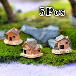 5 tk Mini Nukumaja Kivimaja Vaikdekoratsioonid Kodu ja Aia jaoks DIY Dekoratsioonid(Stiil juhuslik)
