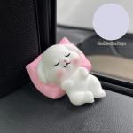 Magamisloomad Auto Keskkonsool Vaigu Ornament Siseukse Siga J&auml;nes Panda Padi Armas autodekoratsioon Aksessuaarid Interj&ouml;&ouml;r