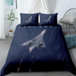 Fly the Concorde tekikottide komplekt UK &Uuml;ksik Kahekohaline Kuninganna USA &Uuml;heinimese T&auml;iskasvanu Kuninga Suurus Voodipesu komplekti hulgas 140x200cm