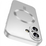 Telefoni&uuml;mbris - E.F.Connection - iPhone 17 jaoks - P&otilde;rutuskindel Silikoon H&otilde;bedane Magnetiline R&otilde;ngas