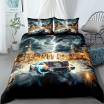 Tagasi Tulevikku Sci-fi Tekikott Komplekt King Queen Double Full Twin &Uuml;heinimesevoodi Linane Komplekt 135x200cm
