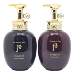 Whoo Spa Essence &scaron;ampooni ja loputuskomplekti ajalugu 350ml + 350ml | Korea taimne toitev juuksehooldusduo Shampoo & Rinse Set