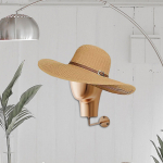 Head Stand,Hat Display Rack Wall Mount Decor,Mannequin Model,Hat Holder on for Baseball