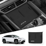 BYD Sealion 7 EV 2024 2025 jaoks Auto libisemisvastane matt Silikoonist keskkonsooli juhtmevaba laadija Siseaksessuaarid Must
