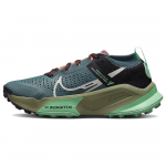 Nike ZoomX Zegama Mineral Slate Naiste tossud Roheline Must Roheline-Glow DH0625-300 35.5
