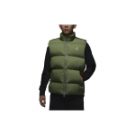 Jordan Essentials Monokromaatne Seisukrae T&otilde;mblukuga Vest Meeste Vest Roheline FB7308-340 S