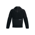 Under Armour Mission Training Soojenduspoollukuga Kapuutsiga Jakk Meeste &Uuml;ler&otilde;ivad Must 1366094-001 M