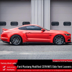 15-20 Ford Mustang CERVINI'S K&uuml;ljeakna ribikatted must