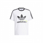 Adidas Originals Logo Play L&uuml;hikeste varrukatega T-s&auml;rk Meeste Topid Valge IW6310 L