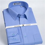 Kvaliteetne meeste pidulik pikkade varrukatega s&auml;rk valge 4XL