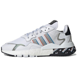 Adidas Originals Nite Jogger Kangas Spordijalatsid Mugavad Vastupidavad Madalad Vabaajajalatsid Unisex Vabaajajalatsid Valge Must H01719 36