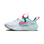 Nike Run Flow Mugavad &Uuml;marotsalised L&ouml;&ouml;gikindlad Madalad Laste Jooksukingad Laste Jooksukingad Valge Sinine DR0471-101 28