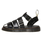 dr. Martens Nahast Pehmed Mugavad L&auml;bil&otilde;ikega Rooma Sandaalid Unisex Sandaalid Must 30766001 38