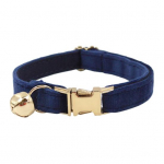 Kassi kaelarihm Samet &Uuml;hev&auml;rviline Lemmiklooma choker kaelakee kellukesega Reguleeritav kaela kaelarihm kassile, kassipojale, kutsikale, v&auml;ikestele koertele L kollane