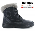 JOMOS Freewalk Boots - Damen Winter Stiefel mit Lammfell Gef&uuml;ttert - Leder Schwarz 806501-442-000 ORIGINAL EU 39 UK 6 must