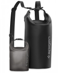 Spigen T&auml;ielikult Veekindel Kuiv 20L 2L Suure Mahutavusega Veekindel IPX6 Ideaalne ja A630 AMP04534 Koti jaoks, + Komplekt, Seljakott, Kott, Sertifitseeritud, Ookean, Bassein, must