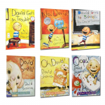 6 raamatut komplekt A Diaper David David Laste p&otilde;hikontseptide raamatud Lapsed Inglise keelne lugemine Pildiraamat Montessori