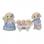 Sylvanian Families Nukud J&auml;nes ST Mark Vanus 3 ja M&auml;nguasi Sylvanian EPOCH [Flora Perekond] FS-50 Sertifitseeritud, &Uuml;les, Nukumaja, Perekonnad,