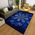 P&otilde;hjamaise lillemustriga vaibad Taimede abstraktse lillemustriga koduvaibad Hotellide elutoad Magamistoad Voodi k&otilde;rval olevad vaibad 120cm&times;160cm
