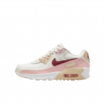 Nike Air Max 90 GS Phantom Echo Pink Red Laste tossud Cream Sail Dark-Team-Red HF6358-006 37.5