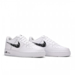 Nike Air Force 1 Low GS Doodle Swoosh - Valge Must DM3177-100 EU 36.5 valge/must