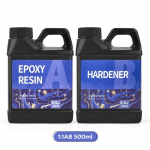 Vaik Epoxy 500/1000ml 1:1 AB Resin Epoxy Glue K&otilde;rgkleepuv k&otilde;vendi Kristallliim Ehete valmistamine L&auml;bipaistev segaselge DIY