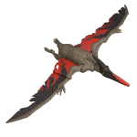 Mattel Jurassic World Tegevus M&ouml;irgav Dinosaurus Kokku Vanus 4 ja JCL70 Figuur, Pteranodon, Laste M&auml;nguasi, Liikuv, Suur, Pikkus Umbes. 8,8 tolli, &Uuml;les, gray