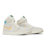 Air Jordan 1 High Zoom Comfort 2 Light Orewood Citrus Meeste DV1307-180 EU 44 hall v&auml;rv
