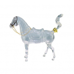 Hobusekujuline veini dekanteerija 1000ml Klaas T&auml;htkuju Hobune Veinipudel Silikoonkorgiga Vein Viski 1000ML Horse