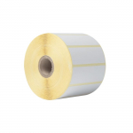 Imprimante d'&eacute;tiquette adh&eacute;sive - BROTHER - BDE-1J026076-102 - Blanc - 7,6 cm - 2,6 cm